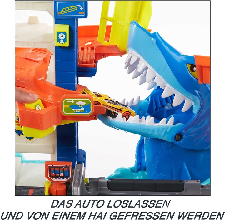 Produktbild Hot Wheels City Hai Angriff Spielset