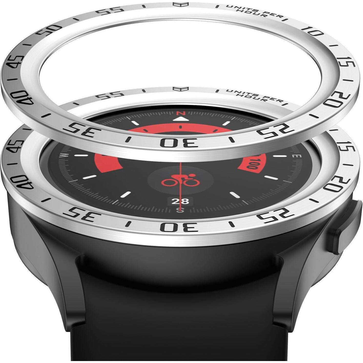 Thumbnail - Strap-it Lünettenring, Smartwatch Zubehör, Silber