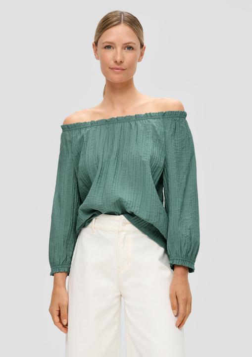 Immagine prodotto s.Oliver Bluse Off-Shoulder-Bluse aus Viskosemix (40)
