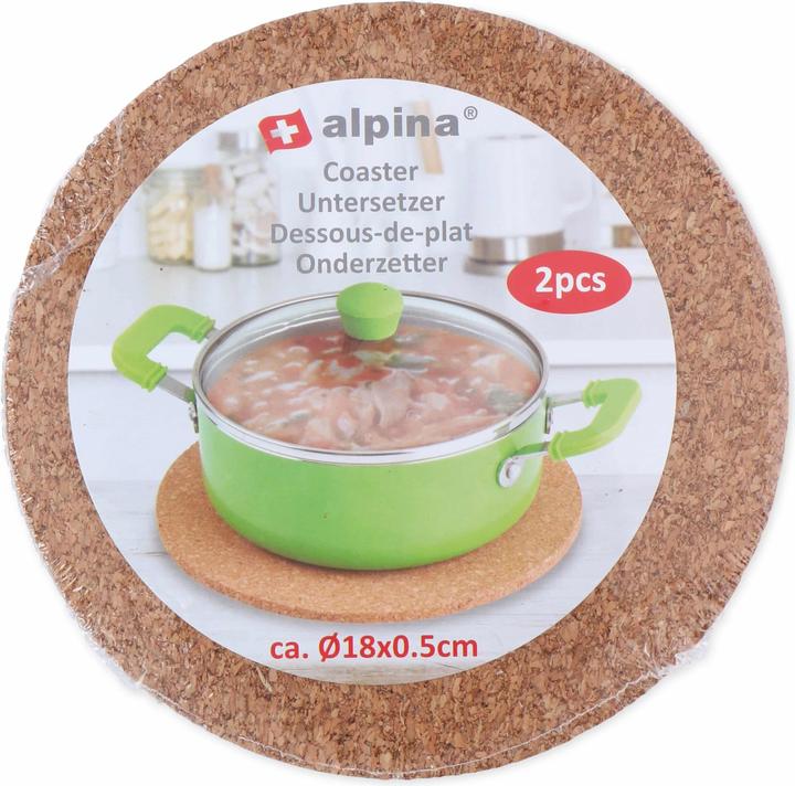 Productafbeelding alpina Onderzetter 2 stuks (2 x, Pan onderzetter)