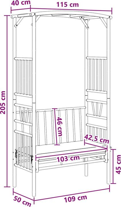 Image du produit vidaXL Gartenbank