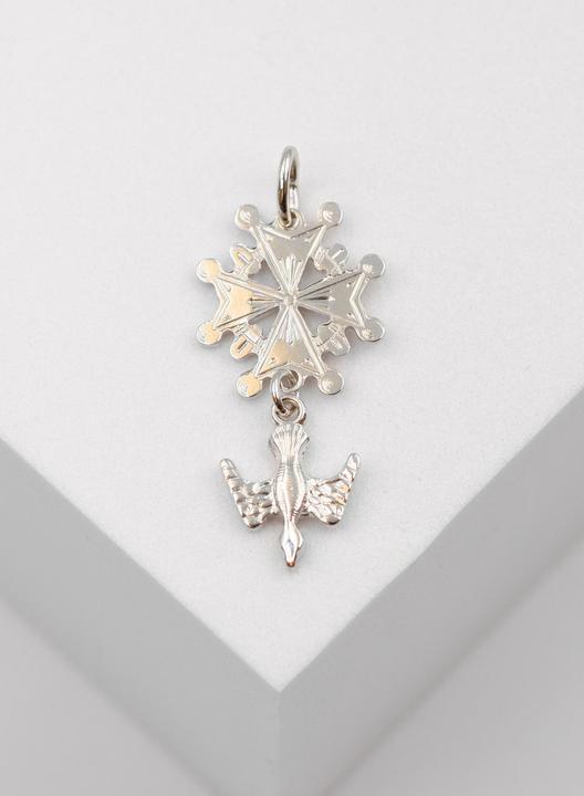 Image du produit Muau Croix huguenote (Or blanc 750/18K)