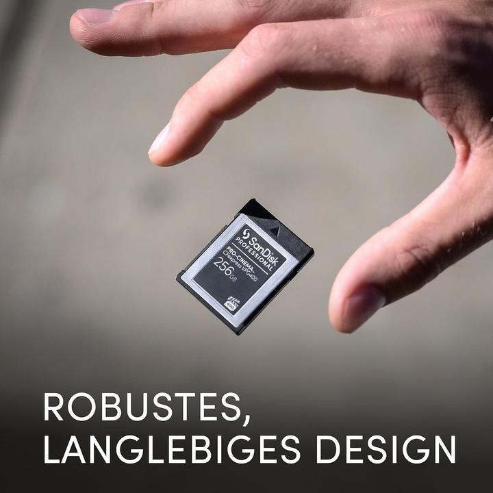 Produktbild SANDISK PRO-CINEMA CFexpress" VPG400 (256 GB, CFexpress Typ B)