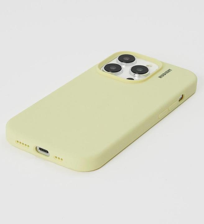 Produktbild Nudient Back Cover Base Case iPhone 14 Plus Pale Yellow (Apple iPhone 14 Plus)