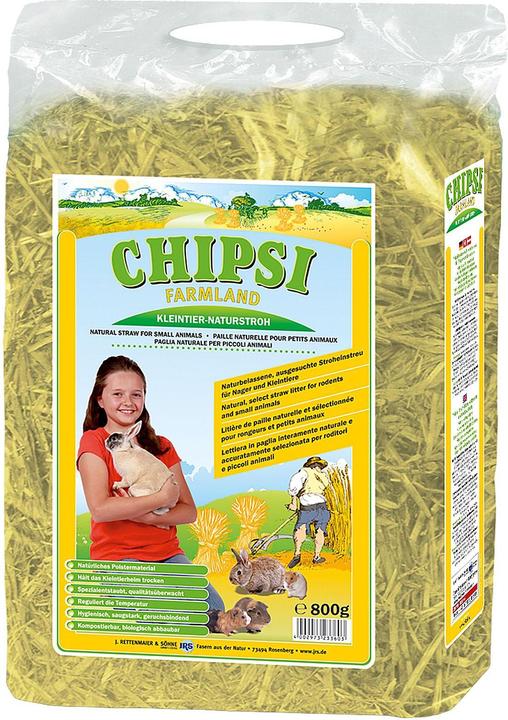 Chipsi Farmland natural straw 800g (0.80 kg, Straw)