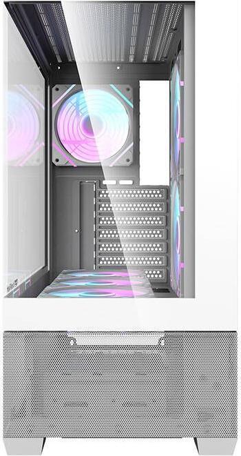 Produktbild Darkflash Tech Computer case DS900 AIR (white) + 7 ARGB Fans