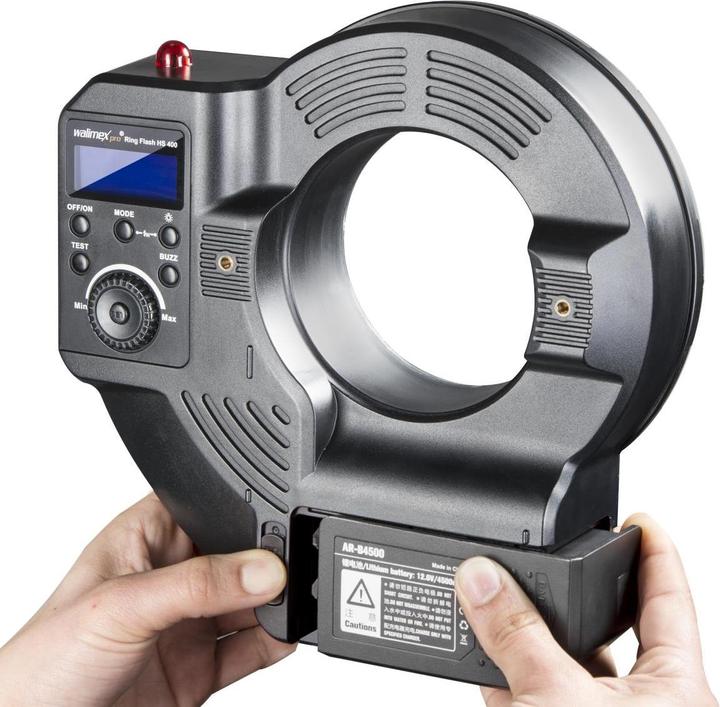 Immagine prodotto Walimex pro Pro Ring Flash HS 400 (400 W, Set)