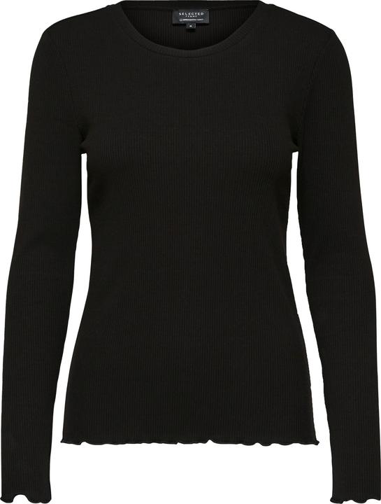 Selected Femme Rundhalsausschnitt Longsleeve