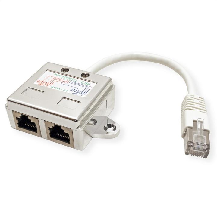 Produktbild Value RJ45 T-Adapter (RJ45, RJ45 (2x))