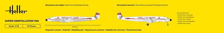 Immagine prodotto Heller Super Constellation TWA