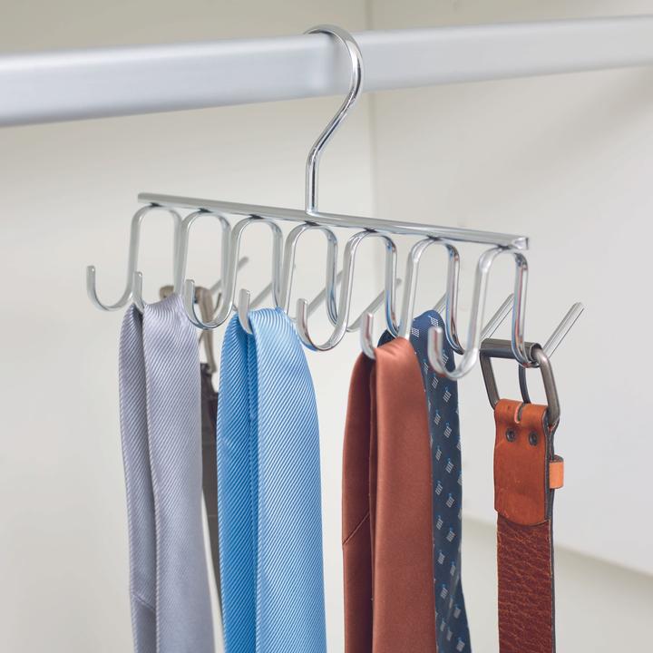 Immagine prodotto iDesign Porta cravatte e cinture cromato (16 x)