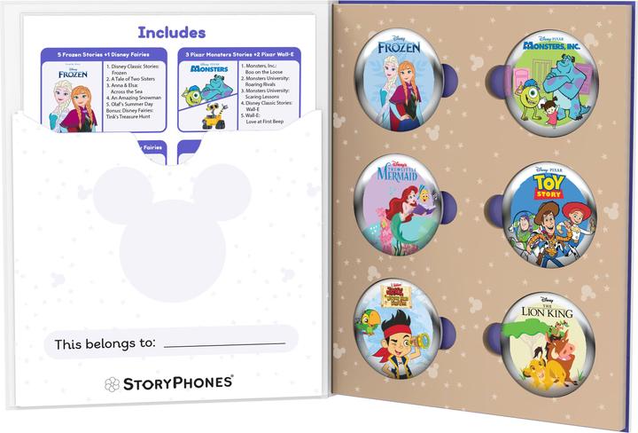 Produktbild Onanoff Kopfhörer + 7 Disney StoryShields