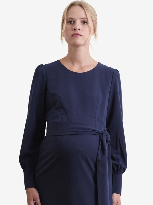 Image du produit Vertbaudet Robe de maternité festive avec ceinture (36)