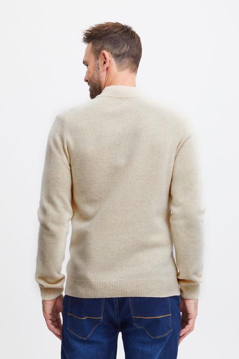 Actual product image FQ1924 KyleFQ halfzip lambswool knit - Sweater - 21900367 (S)