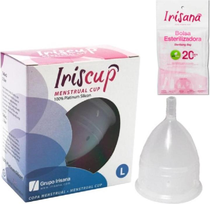 Produktbild Irisana Iriscup Menstrukatsse Gross Pink (L)