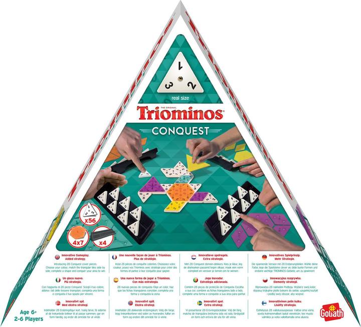 Produktbild Goliath Toys Goliath Triominos Conquest (Deutsch, Französisch, Englisch)