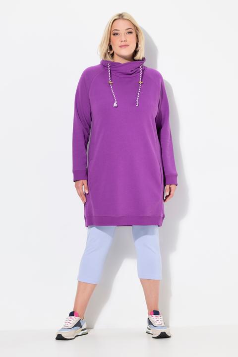 Produktbild Ulla Popken Sweatkleid, Stehkragen, Langarm, Taschen (62)