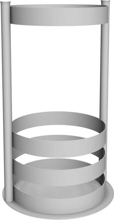Kerkmann Portaombrelli Tim 34626481 argento acciaio inox (30 x 49 cm)
