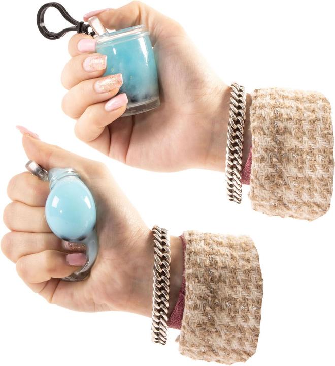 Actual product image Squeeze key ring bubble tea