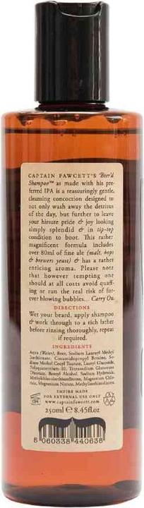 Immagine prodotto Captain Fawcett Shampoo alla birra (250 ml, Shampoo liquido)