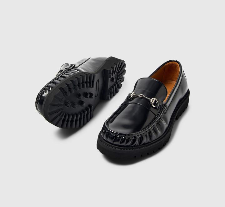 Immagine prodotto Selected Homme Leder Loafers mit Trensen-Detail (46)