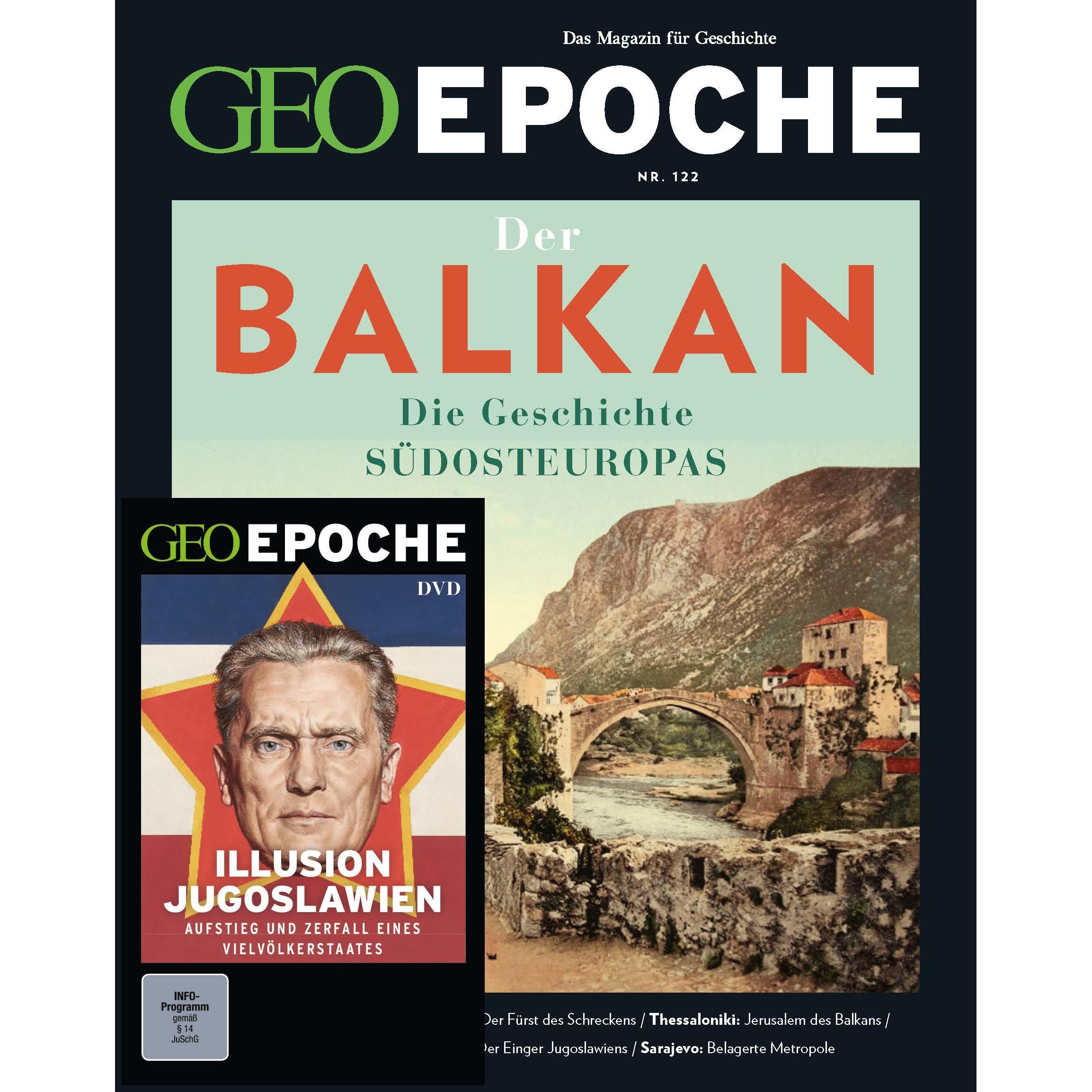 GEO EPOCHE mit DVD 122 Balkan, Sachbücher von Jürgen Schäfer, Katharina Schmitz