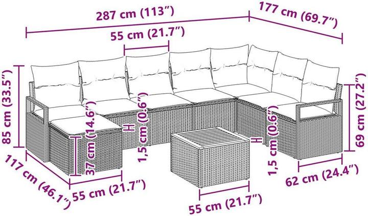 Produktbild vidaXL Titan