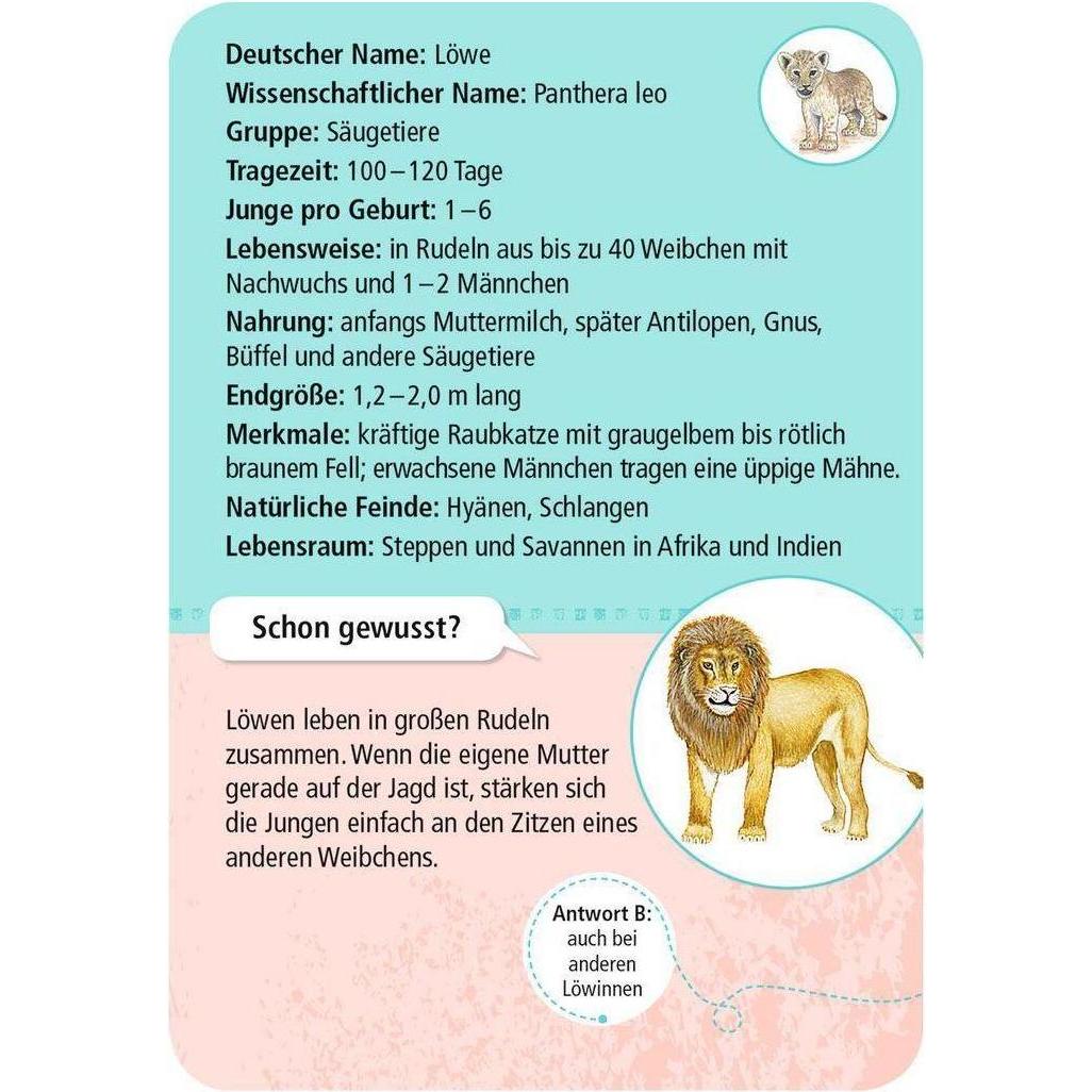 Thumbnail - Moses Expedition Natur 50 Tierkinder (Deutsch)