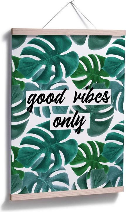 Image du produit Trenddeko Que des bonnes vibrations (100 x 120 cm)