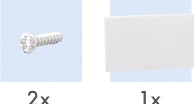 Produktbild LogiLink Cat.6A Anschlussdose 1 x RJ45, ungeschirmt