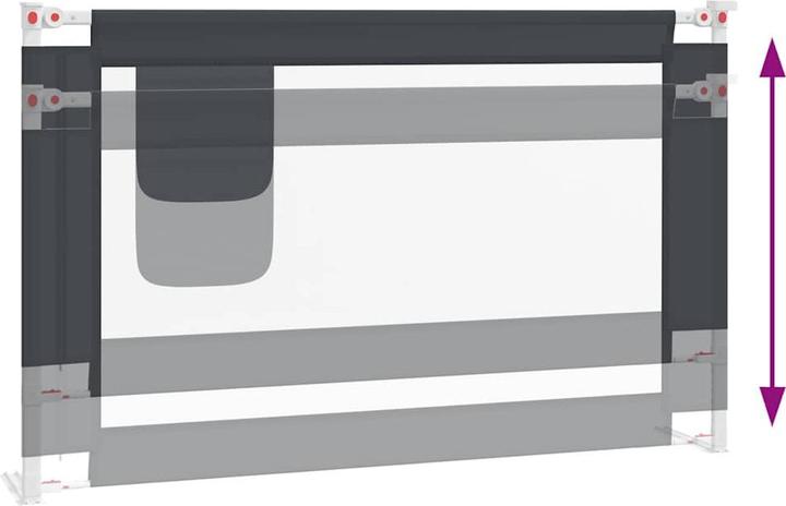 Actual product image vidaXL Bettgitter (120 x 25 x 70 cm)