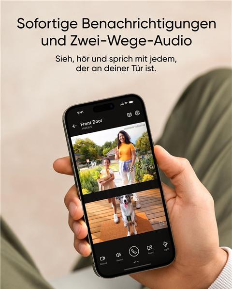 Actual product image eufy Video Doorbell E340 (Wi-Fi)