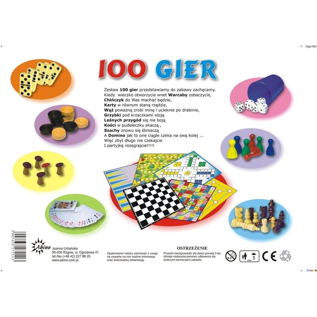 Thumbnail - Abino Zestaw 100 gier AB 72113 (Polnisch)