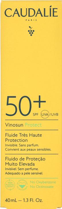 Actual product image Caudalie Vinosun Fluids (Sun cream face, SPF 50+, 40 ml)