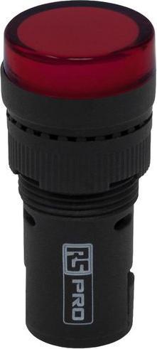 Produktbild RS PRO LED Indicator 16mm Red 12Vac/dc