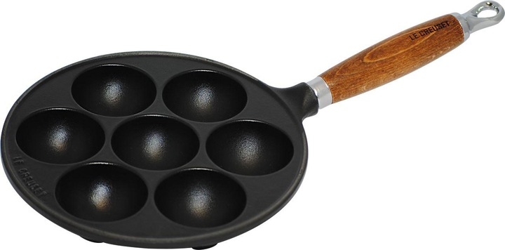 Produktbild Le Creuset Pförtchenpfanne Mit Holzgriff (20 cm, Gusseisen, Emaille)