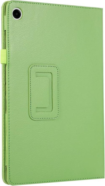 Actual product image Cover-Discount Galaxy Tab A9+ - Bi-fold stand case green (Galaxy Tab A9+)