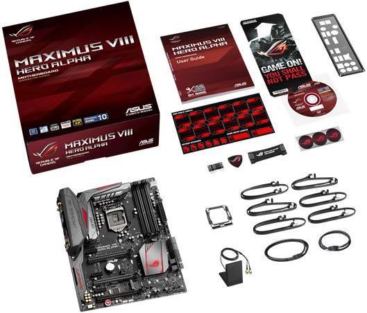 Produktbild ASUS Maximus VIII Hero Alpha (LGA 1151, Intel Z170, ATX)