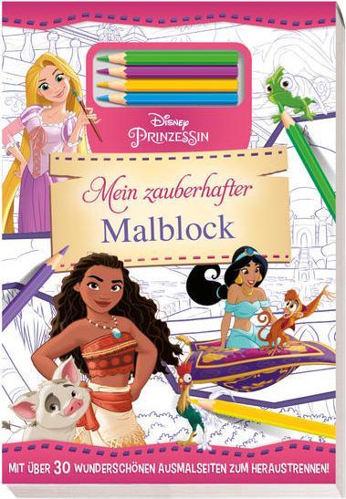 Image du produit Panini Princesse Disney : Mon bloc de coloriage magique