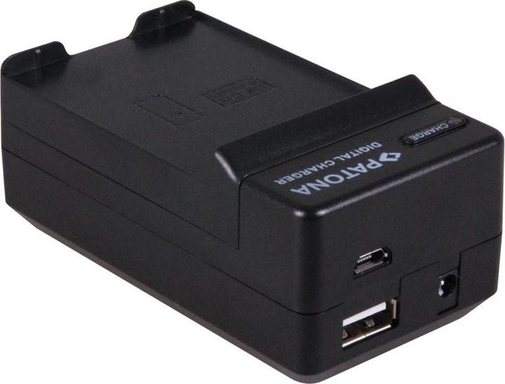 Produktbild Patona 4in1 Ladegerät f. Samsung Galaxy S2 S1 i9100 Galaxy R EB-F1A2GBU (Kamera Akku Ladegerät)