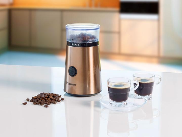 Produktbild Bestron ACG1000CO Kaffeemühle Kupfer
