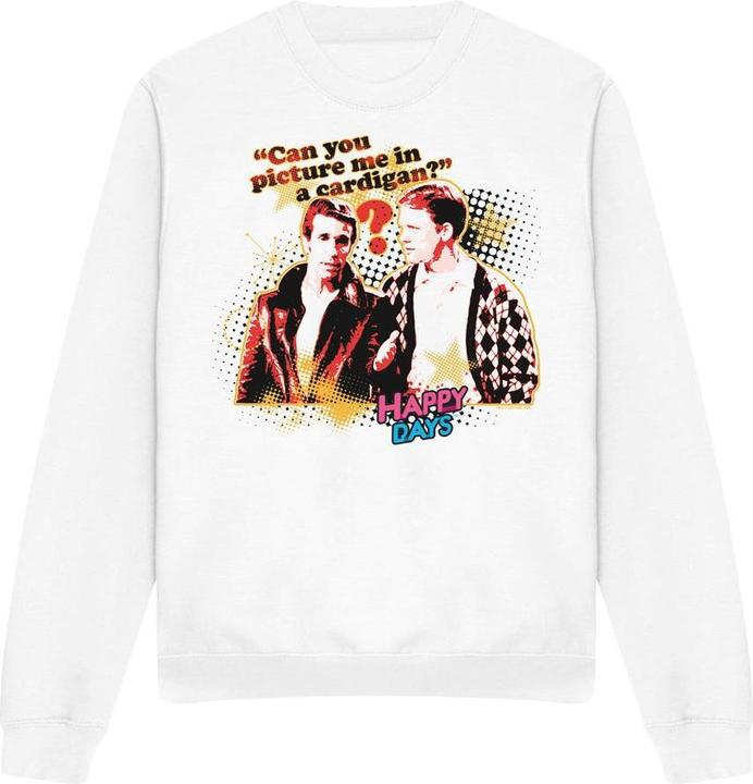 Immagine prodotto Happy Days No Cardigans Felpa Adulto Unisex (S)