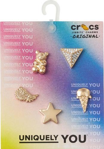 Image du produit Crocs Jibbitz- Gold Icons (Taille unique)