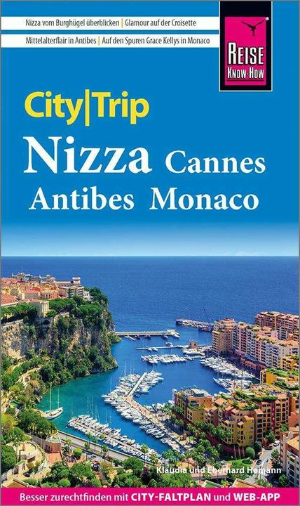 Produktbild CityTrip Nizza, Cannes, Antibes, Monaco (Deutsch, Klaudia Homann, Eberhard Homann, 2024)