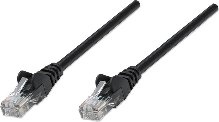 Produktbild Intellinet Patchkabel U/UTP Hebelschutz schw (U/UTP, CAT5e, 3 m)