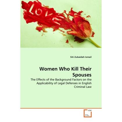 Women Who Kill Their Spouses, Fachbücher