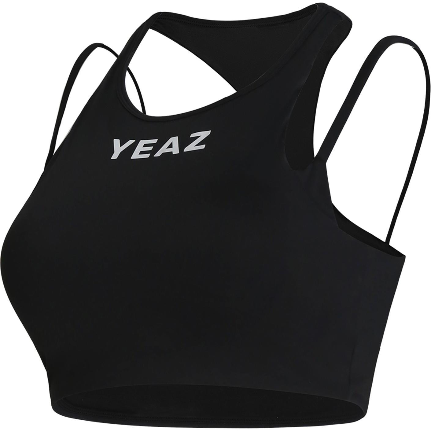 Yeaz, Sport-BH, Amorous (XXL), Schwarz, XXL