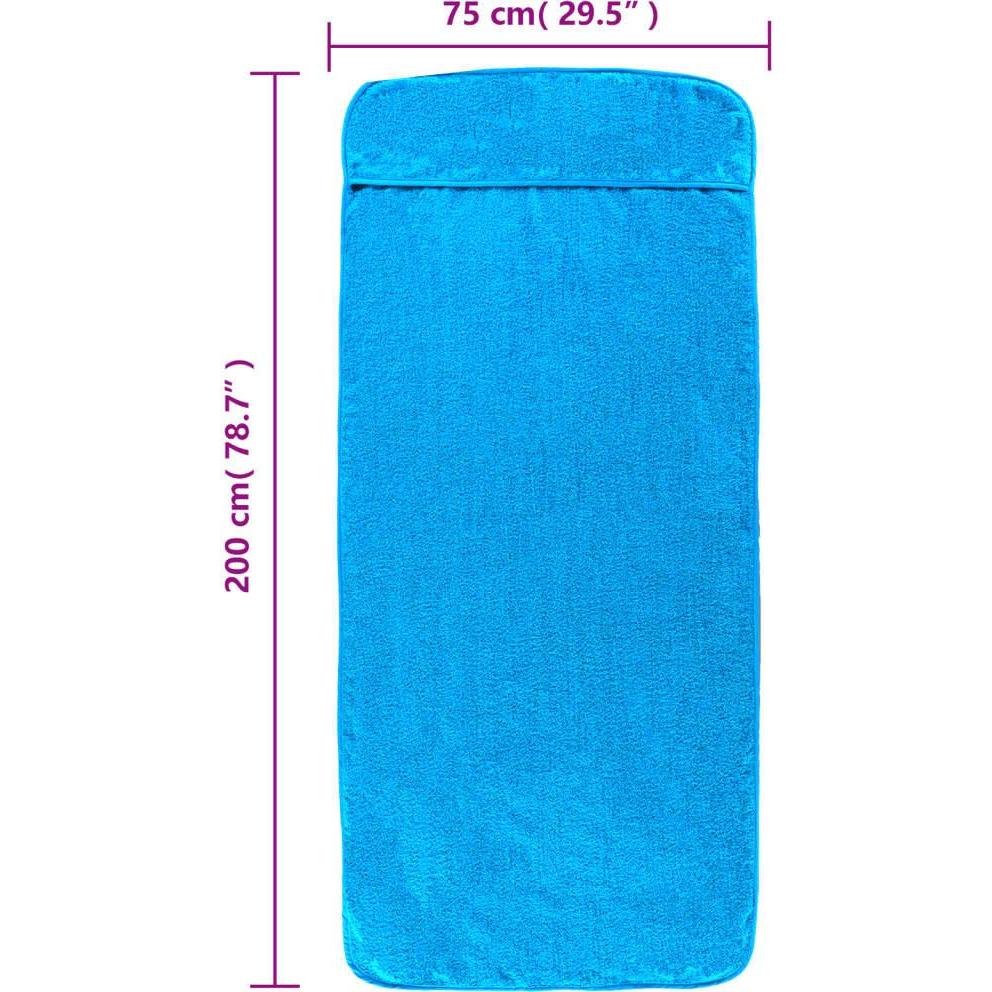 VidaXL, Strandtuch, Kobe (75 x 200 cm)