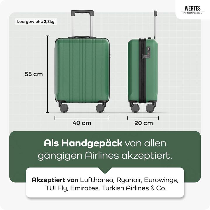 Image du produit Wertes Handgepäck Trolley (36 l)