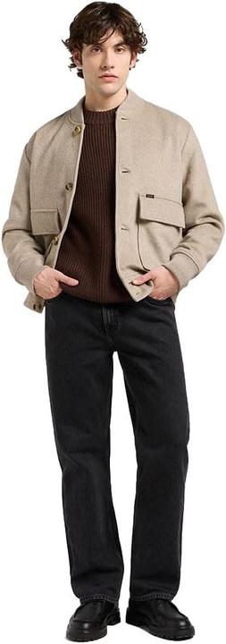 Actual product image Lee Wool Bomber Jacket, Machine Washable, Regular Fit (M)